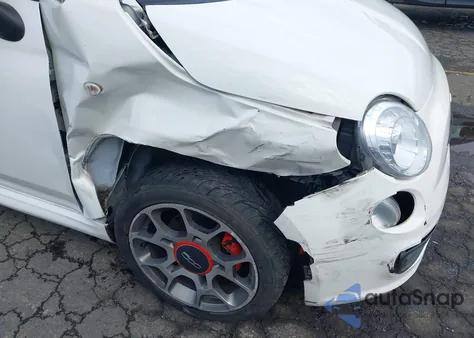 2012 Fiat 500 Sport from USA, damaged, VIN 3C3CFFBR4CT296078